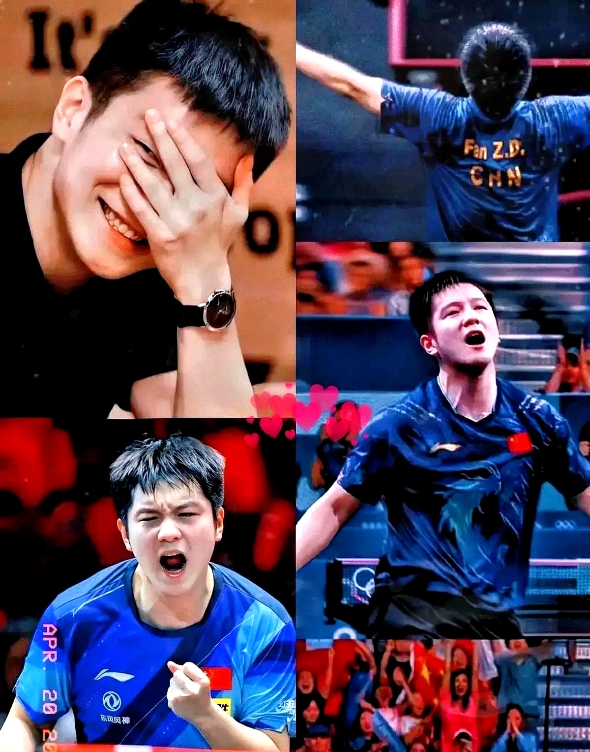 包含日本乒乓球队碾压法国乒乓球队，波尔一己之力扛起全队的词条